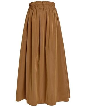 Herno Shell Midi Skirt - Brown