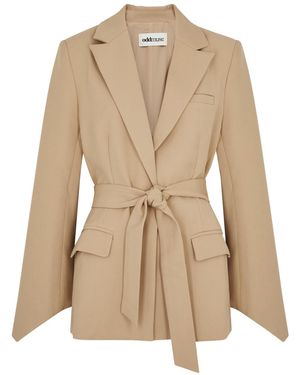 Odd Muse Ultimate Muse Stretch-Crepe Blazer - Natural