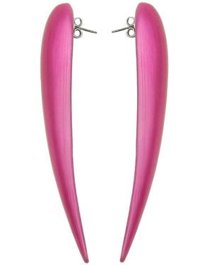 Hugo Kreit Nail Earrings - Pink