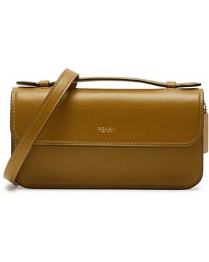 COACH Elora Leather Cross-Body Bag - Brown