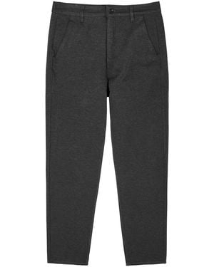7 For All Mankind Travel Stretch-jersey Trousers - Grey