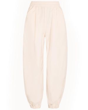 RÙADH The Forbes Balloon-Leg Cotton Pants - Pink