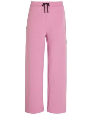 On Shoes Focus Tech Straight-Leg Joggers - Pink