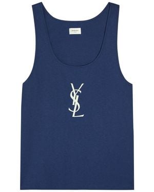 Men's Saint Laurent Sleeveless t-shirts | Lyst