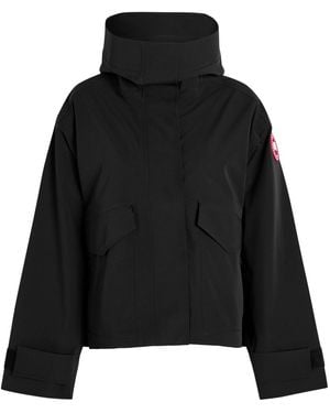 Canada Goose Tofino Hooded Rain Jacket - Black