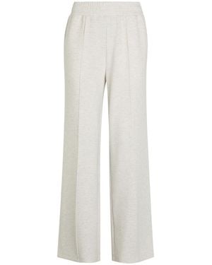 Varley The Wide Leg 30 Pintuck Jersey Joggers - White