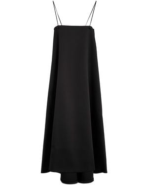 Rohe Satin Maxi Dress - Black