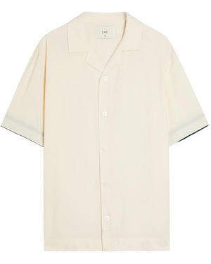 CHE Valbonne Stripe-Trimmed Shirt - White