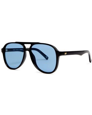 Le Specs Tragic Magic Aviator Sunglasses - Blue