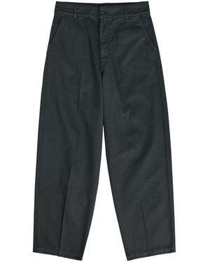 Lemaire Maxi Barrel Workwear Pants - Gray