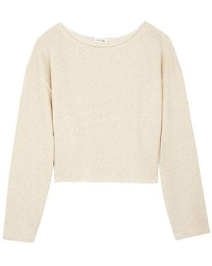 American Vintage Itony Cotton-blend Sweatshirt - White