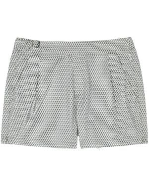 Gusari The London Printed Shell Swim Shorts - Gray