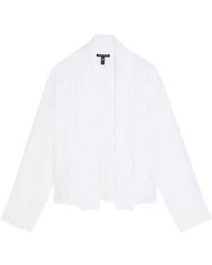 Eileen Fisher Linen Jacket - White