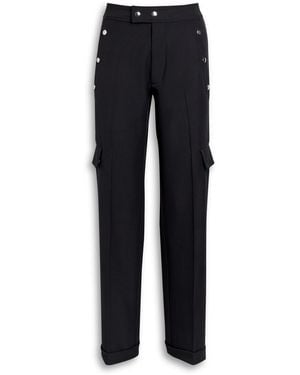 Wales Bonner Adidas X Embellished Stretch-Twill Trousers - Blue