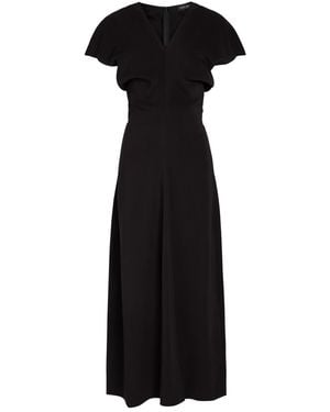 Anine Bing Zadig Stretch-Crepe Midi Dress - Black