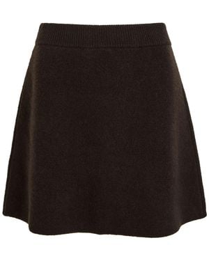 Lisa Yang Clare Cashmere Mini Skirt - Black