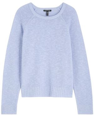 Eileen Fisher Open-Knit Jumper - Blue