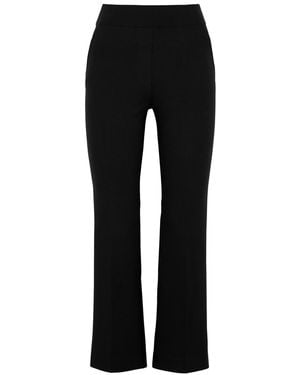 Spanx The Perfect Pant Kick-flare Stretch-jersey Pants - Black