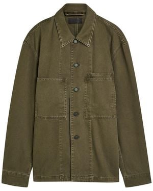 Lemaire Workwear Denim Overshirt - Green