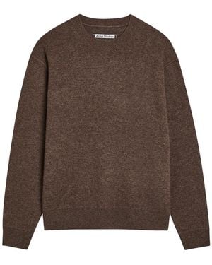 Acne Studios Cashmere-Blend Sweater - Brown