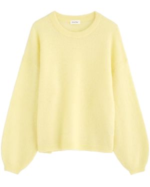 American Vintage Nenybay Alpaca-Blend Jumper - Yellow