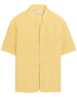 LIBEROWE Hetty Tweed Shirt - Yellow
