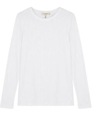 Rag & Bone The Slub Cotton Top - White