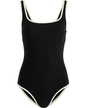 Bondi Born Away That Day Apalulco Metallic Designer Bikini Briefs, L - Black