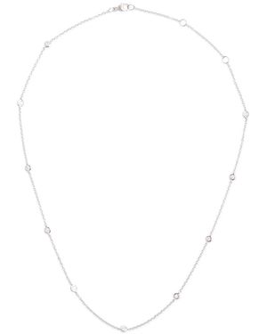 Roxanne First Diamond Dot 14kt White Gold Necklace