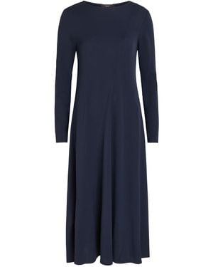 Weekend by Maxmara Stretch-Jersey Midi Dress - Blue