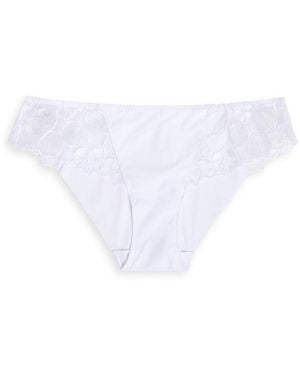 Simone Perele Lace Briefs - White