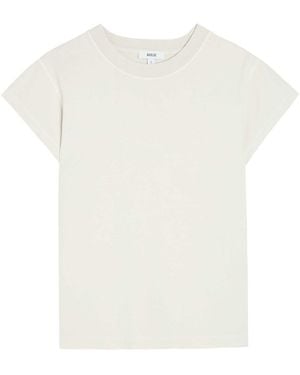 Agolde Bryce Cotton T-Shirt - White