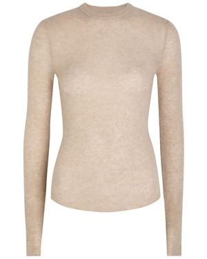Citizens of Humanity Alessia Wool And Cashmere-Blend Top - Natural
