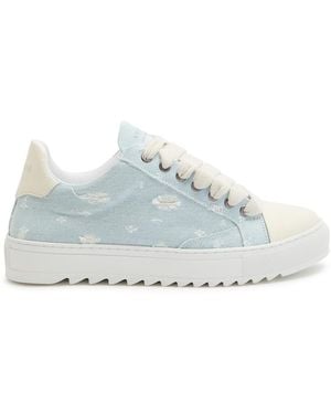 NUMERIS Atelier Vintage Denim Trainers - White