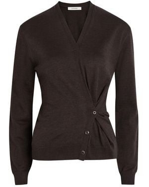 Lemaire Twisted Knit Jumper - Black