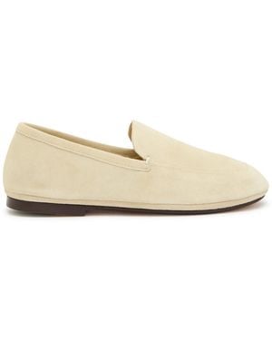 Lemaire Suede Loafers - Natural