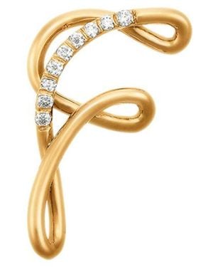 Charlotte Chesnais Alphajoaillerie 18Kt Necklace - Metallic