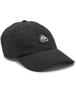 Moose Knuckles Logo Shell Cap - Black