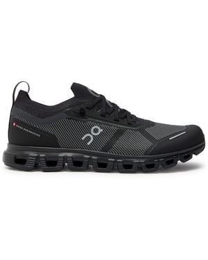 On Shoes Cloud 6 Versa Panelled Mesh-Knit Trainers - Black