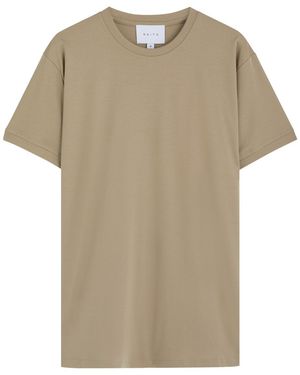 Raith Luxe Mercerized Cotton T-Shirt - Natural