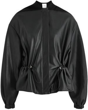 Esse Studios Synca Faux Leather Jacket - Black