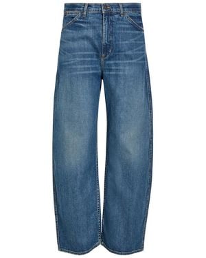Nili Lotan Tribeca Wide-Leg Jeans - Blue