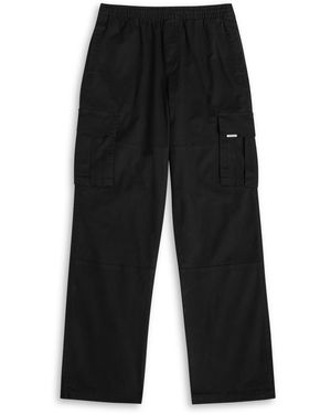 Represent Standard Stretch-Cotton Cargo Trousers - Black