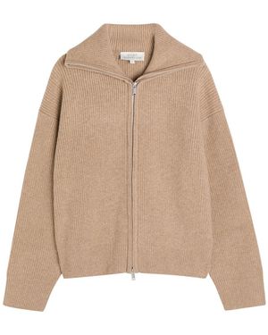 Studio Nicholson Sandos Ribbed Merino Wool Sweater - Natural