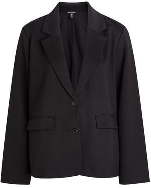 Eileen Fisher J Easy Jersey Blazer - Black