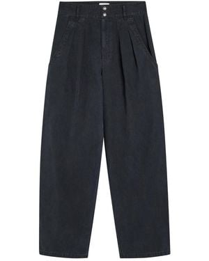 Isabel Marant Nadine Wide-Leg Pants - Blue