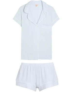 Eberjey Gisele Jersey Pyjama Set - White