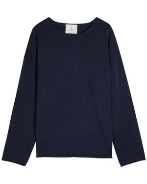 The Elder Statesman Nora Cotton Sweater - Blue