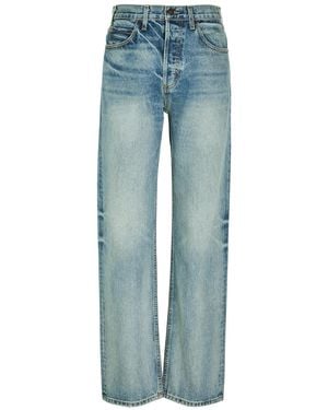 Nili Lotan Briana Straight-Leg Jeans - Blue
