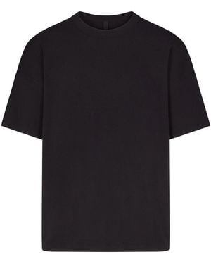 Skims Relaxed Cotton T-Shirt - Black